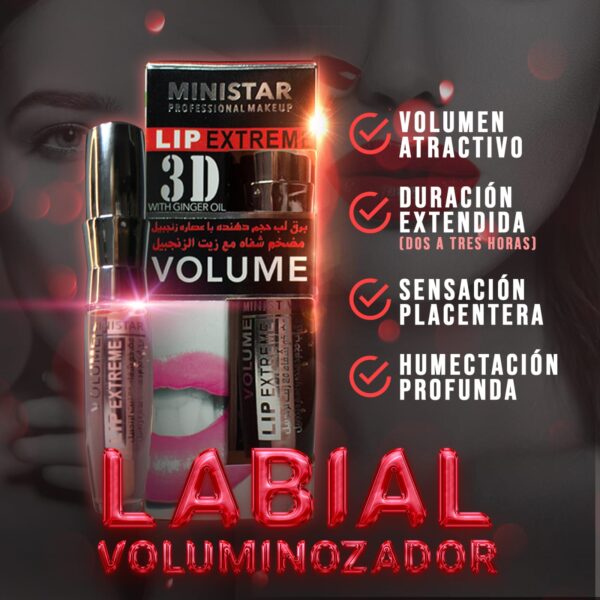 Labial Voluminizador - Imagen 3