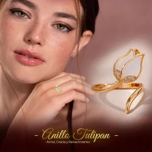 Anillo Tulipan Ajustable